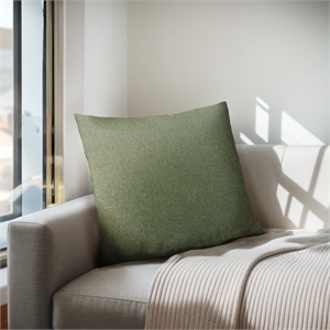 Olliix Chapel Hill Monte 20x20&quot Square Pillow Polyester/Feather in Green