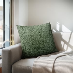Olliix Chapel Hill Tara 20x20&quot Square Pillow Polyester/Feather in Green
