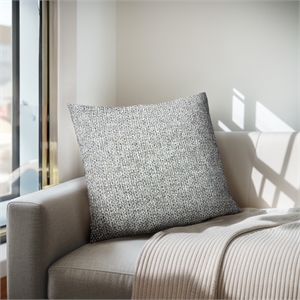 Olliix Chapel Hill Zoe 20x20&quot Square Pillow Polyester/Feather in Navy/Beige