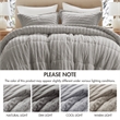 Olliix Madison Park Duke King/Cal King Comforter Mini Set Polyester in Grey