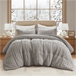 Olliix Madison Park Duke King/Cal King Comforter Mini Set Polyester in Grey