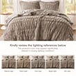 Olliix Madison Park Gia King/Cal King Comforter Mini Set Polyfiber in Gray