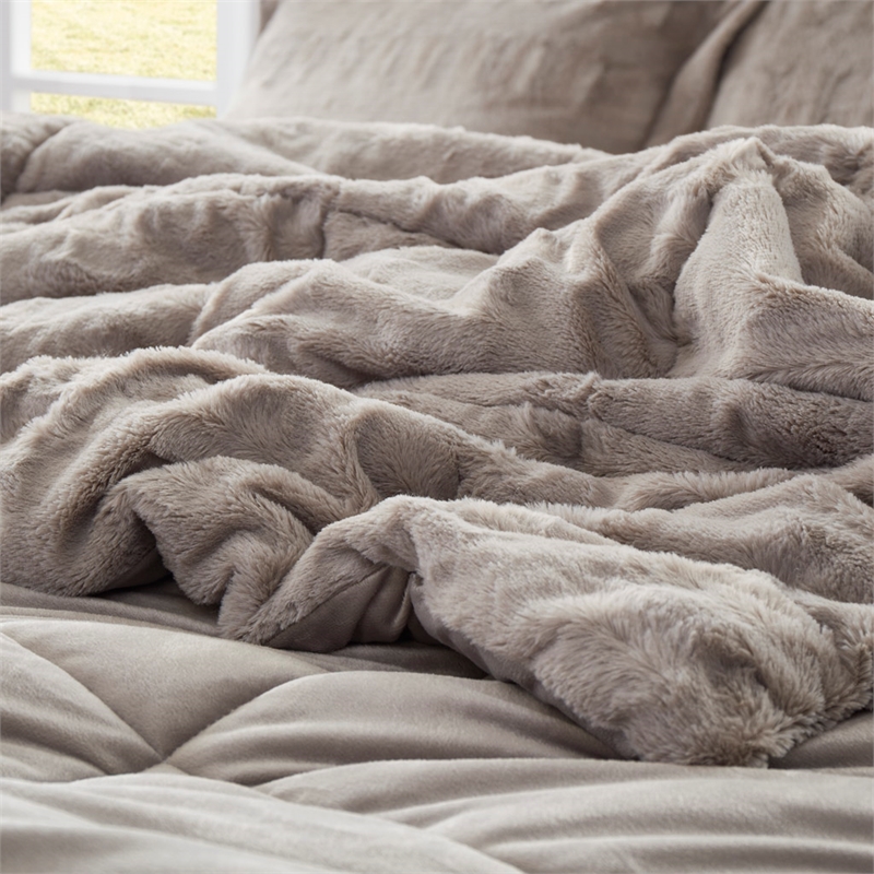 Olliix Madison Park Gia King/Cal King Comforter Mini Set Polyfiber in Gray
