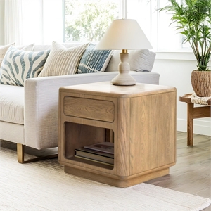 Olliix Chapel Hill Emil See below End Table MDF/Wood in Driftwood