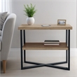 Olliix Chapel Hill Reagan End Table Wood in Wheat/Slate