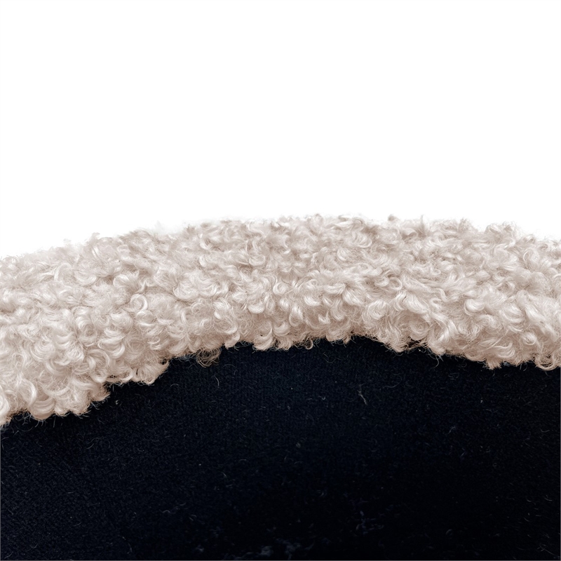 Olliix Chapel Hill Tara Ottoman Wood/Plywood/Fabric in Beige