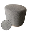 Olliix Chapel Hill Zoe Ottoman Wood/Plywood/Fabric in Navy/Beige