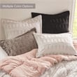 Olliix Madison Park Gia Full/Queen Comforter Mini Set Polyfiber in Black