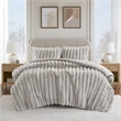 Olliix Madison Park Jasmine Full/Queen Comforter Mini Set in Light Gray