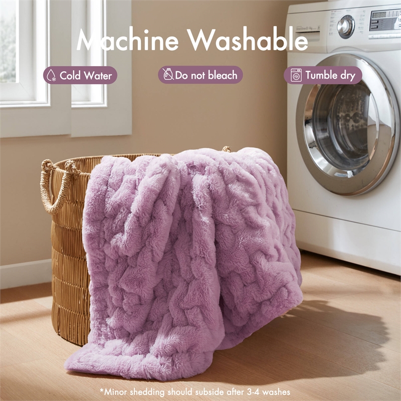 Olliix Madison Park Ruched Fur 50x60