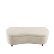 Olliix INK+IVY Bailey Bench Wood/Plywood/Fabric in Cream