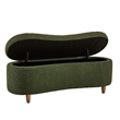 Olliix INK+IVY Bailey Bench Wood/Plywood/Fabric in Green