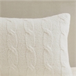 Olliix Madison Park Riordan Full/Queen Comforter Mini Set Polyester in Ivory