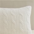 Olliix Madison Park Riordan King/Cal King Comforter Mini Set Polyester in Ivory