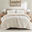 Olliix Madison Park Riordan King/Cal King Comforter Mini Set Polyester in Ivory