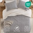 Olliix Madison Park Riordan King/Cal King Comforter Mini Set Polyester in Gray