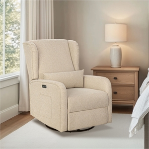 Olliix Madison Park Candace Recliner Wood/Plywood/Fabric in Beige