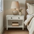 Olliix Madison Park Signature Beckett MDF/Wood End Table in Antique Cream