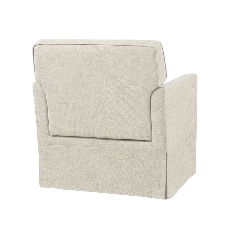Olliix 510 Design Paula Arm Chair Wood/Plywood/Fabric in Cream