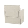 Olliix 510 Design Paula Arm Chair Wood/Plywood/Fabric in Cream