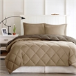 Olliix Madison Park Larkspur Twin/Twin XL Comforter Mini Set in Brown/Sand
