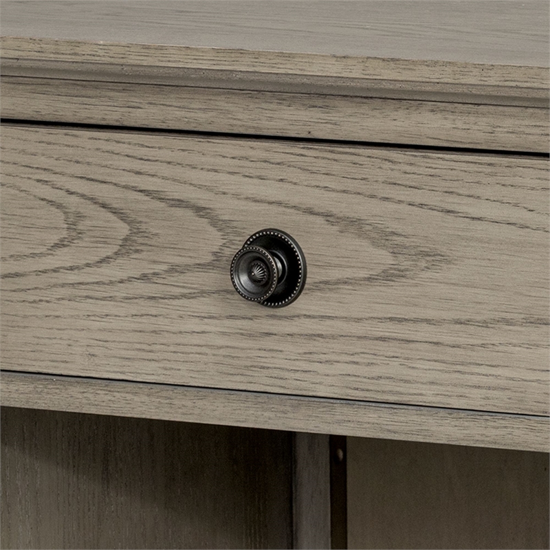 Olliix Madison Park Signature Victoria MDF/Wood Nightstandin Reclaimed Grey