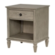 Olliix Madison Park Signature Victoria MDF/Wood Nightstandin Reclaimed Grey