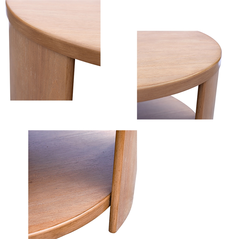 Olliix INK+IVY Skye Coffee Table MDF/Wood in Natural