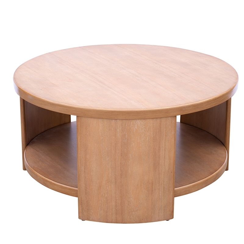 Olliix INK+IVY Skye Coffee Table MDF/Wood in Natural