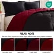 Olliix Madison Park Larkspur King/Cal King Comforter Mini Set in Red/Black