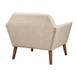 Olliix INK+IVY Newport Set of 2 Lounge Chair Wood/Plywood/Fabric in Beige