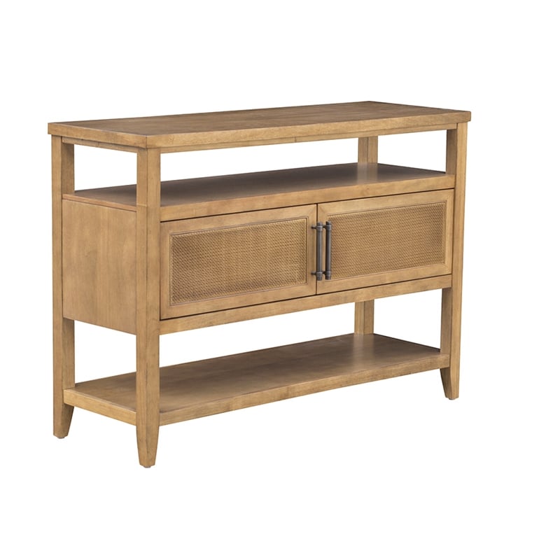 Olliix Martha Stewart Naomi Console Table MDF/Wood in Honey
