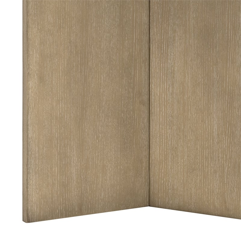 Olliix Martha Stewart Sadie Accent Table MDF/Wood in Reclaimed Greige