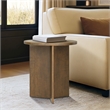 Olliix Martha Stewart Sadie Accent Table MDF/Wood in Walnut Brown