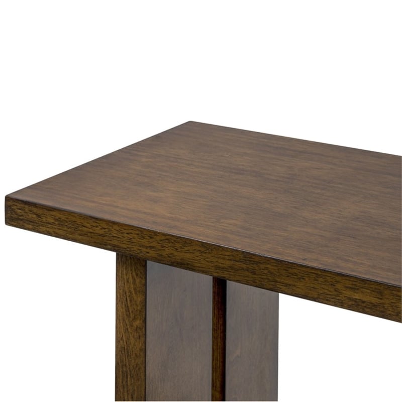 Olliix Martha Stewart Shiloh Console Table MDF/Wood in Brown