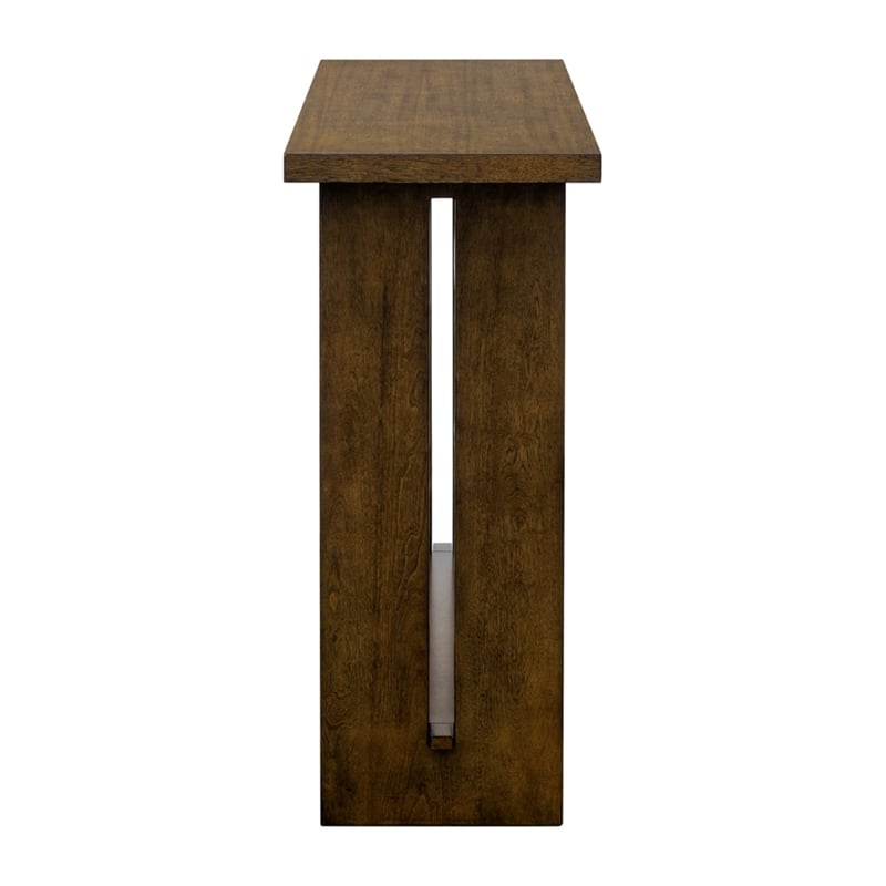 Olliix Martha Stewart Shiloh Console Table MDF/Wood in Brown