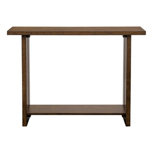 Olliix Martha Stewart Shiloh Console Table MDF/Wood in Brown