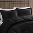 Olliix Woolrich Alton Full/Queen Comforter Set Polyester in Black/Black