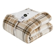 Olliix Woolrich Print Plush to Sherpa 50x60