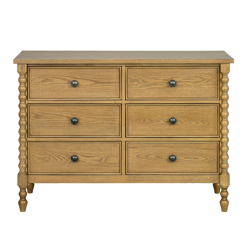 Olliix Madison Park Signature Beckett Dresser MDF/Wood in Natural