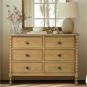 Olliix Madison Park Signature Beckett Dresser MDF/Wood in Natural