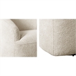 Olliix INK+IVY Bonn Swivel Chair Wood/Plywood/Fabric in Cream
