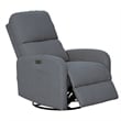 Olliix INK+IVY Dakota Recliner Wood/Plywood/Fabric in Grey