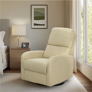 Olliix INK+IVY Dakota Recliner Wood/Plywood/Fabric in Beige