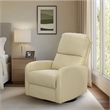 Olliix INK+IVY Dakota Recliner Wood/Plywood/Fabric in Beige