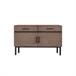 Olliix Chapel Hill Kai Accent Chest Wood in Brown/Olive