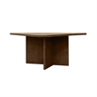 Olliix Chapel Hill Trey Dining Table Wood in Brown