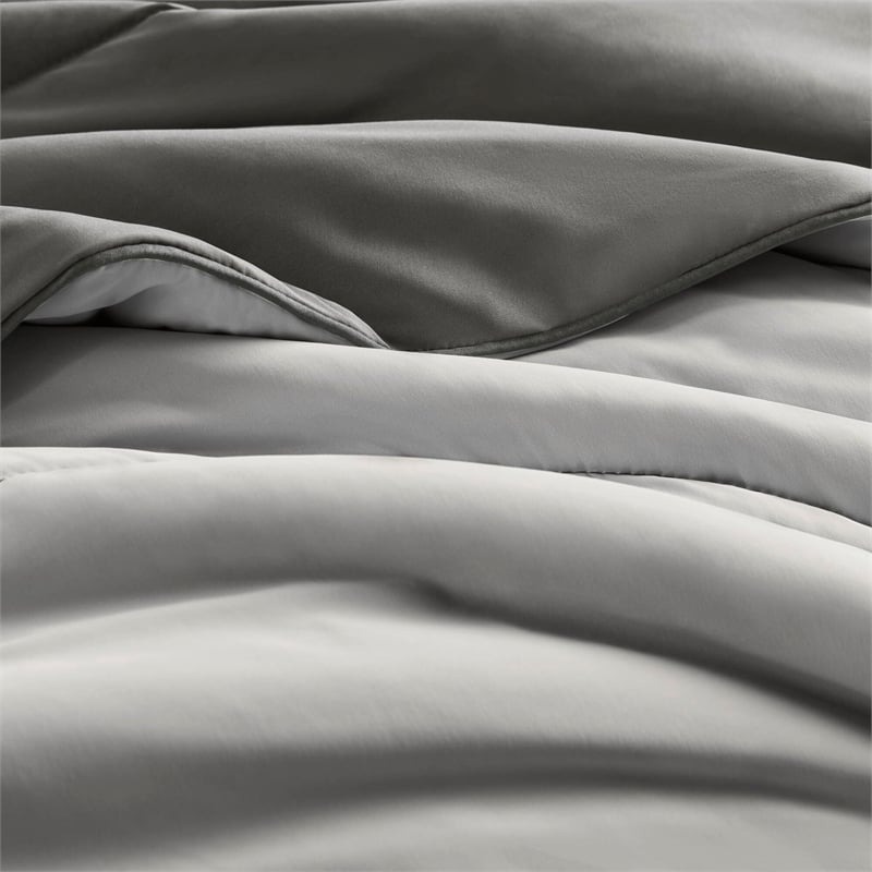 Olliix Harbor House Cooling Full/Queen Comforter Set Nylon/Spandex in Gray