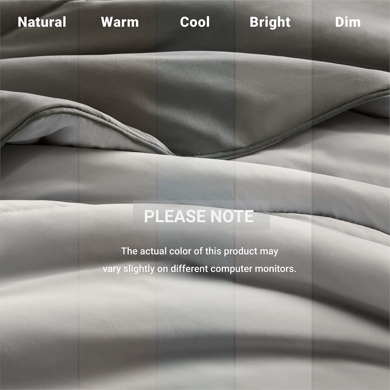 Olliix Harbor House Cooling King/Cal King Comforter Set Nylon/Spandex in Gray