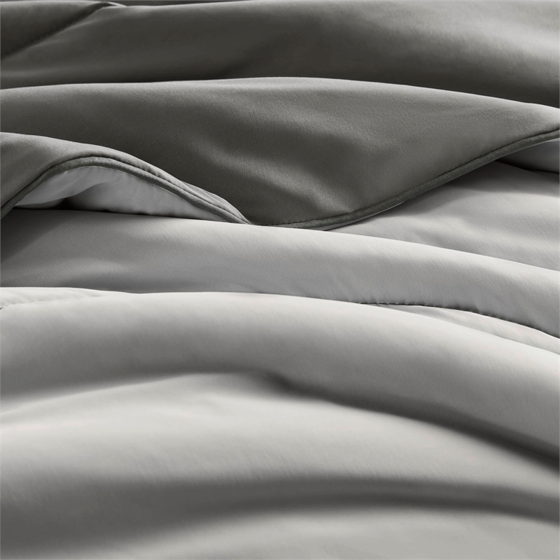 Olliix Harbor House Cooling King/Cal King Comforter Set Nylon/Spandex in Gray